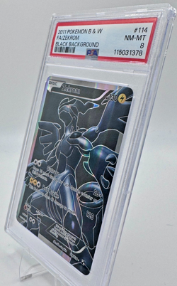 Zekrom EX Black & White 114/114 Full Art Holo PSA 8 NM-Mint Pokemon Card Fresh - Image 5