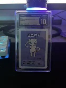 2019 Pokemon Playing Card Old Maid, JPN Mew, CGC 10 Pristine - Image 1