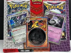 Pokemon TCG 2 Pack Blister Lost Origin Silver Tempest Revavroom Houndstone + - Image 2