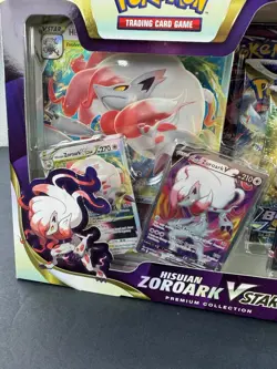 Pokemon Hisuian Zoroark VSTAR Premium Collection Box Sealed NEW Lost Origin FS - Image 4