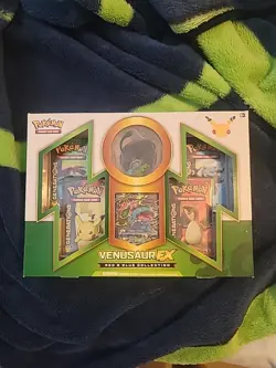 Pokemon TCG Venusaur EX Box 20th Anniversary Red & Blue Collection - SEALED! - Image 1