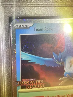 Pokemon Team Rockets Zapdos /Team Rockets Articuno Promos PSA 10 SEQ/SWIRL - Image 2