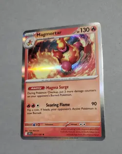 2025 Pokemon TCG Journey Together Lot Of 2 Magmar, Magmortar - Image 4