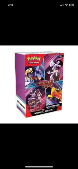 Pokemon TCG: Destined Rivals Booster Bundle 6 Packs Factory Sealed English - Image 2