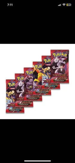 Pokemon TCG: Destined Rivals Booster Bundle 6 Packs Factory Sealed English - Image 3