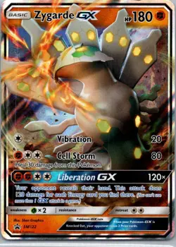 Pokemon TCG Zygarde-GX SM122/248 SM Black Star Promos Holo NM - Image 1