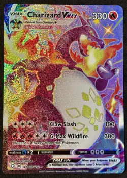 Charizard VMAX SV107/SV122 - Shiny Holo Rare -Pokemon Shining Fates: Shiny Vault - Image 1