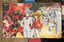 Yu-Gi-Oh Jaden & Aster Phoenix Playmat High Quality Rubber Mat and Print - Image 3