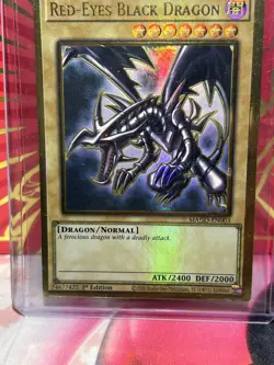 Red-Eyes Black Dragon MAGO-EN003 Maximum Gold 1st Edition ! Yu-Gi-Oh! 2020 - Image 3