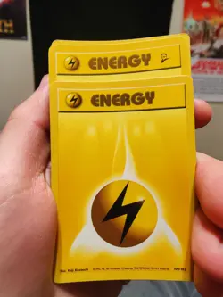 Pokemon 1999 Original Energy Cards, Lot Of 101 - Image 2
