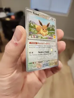 Eevee - (Pokemon Day 2025) (Reverse Cosmos Holo) 074/131 Miscellaneous Cards... - Image 2
