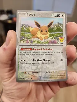 Eevee - (Pokemon Day 2025) (Reverse Cosmos Holo) 074/131 Miscellaneous Cards... - Image 5