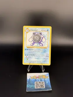 Pokemon TCG Poliwhirl Base Set, Shadowless Uncommon Card 38/102 - Image 3