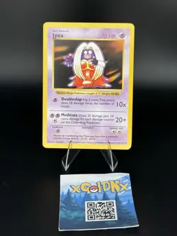 Pokemon TCG Jynx Shadowless Uncommon Card Base Set 31/102 LP - Image 3