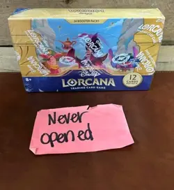 SEALED DISNEY Lorcana Into the Inklands Booster Box Trading Card Game 110983121 - Image 1