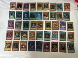 Yu-Gi-Oh TCG 1st Edition & Holo Vintage Card Lot Holos 1st Edition X45 Cards - Image 1