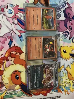 Pokemon Charmander, Charmeleon, And Charizard EX Promo Holo Cards N/M Cards - Image 1