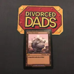 Divorced Dads Court of Chaos - New Girlfriend - Discontinued card - Image 1