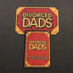 Divorced Dads Court of Chaos - New Girlfriend - Discontinued card - Image 2