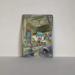 Quaxly 206/193 Illustration Rare Holo - Paldea Evolved Pokemon Card - NM - Image 1