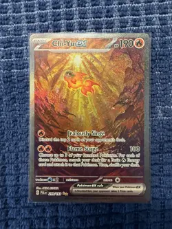 Pokemon TCG Chi-Yu EX Holo Card 259/193 Sv02: Paldea Evolved - Image 1
