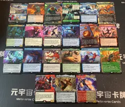 Magic MTG Hide on the Ceiling Spider-Sense Borderless Marvel Spider-Man Lot*21 - Image 1