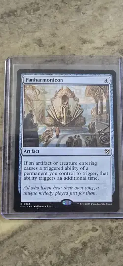 Panharmonicon Commander: Aetherdrift Regular Artifact Rare MTG - Image 1