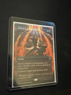 MTG Fierce Guardianship (Borderless) CMM 0684 Regular - Image 3