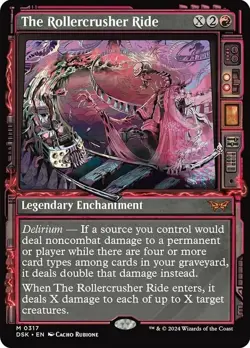 The Rollercrusher Ride - Foil - Showcase Light Play, English Magic the Gathering - Image 1