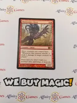MTG | Thorncaster Sliver | M14 | Regular | Moderately Played | English - Image 1