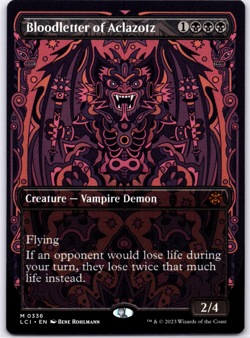 Bloodletter of Aclazotz Borderless NM MTG - Image 1