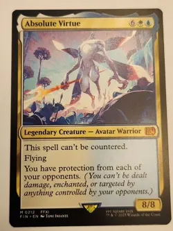 Absolute Virtue Final Fantasy #212 Mythic Regular NM+ - Image 1