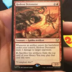 Hedron Detonator Commander: March of the Machine Regular - Image 1