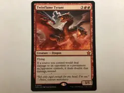 MTG Foundations TWINFLAME TYRANT NM (0172) Graded Power - Image 1