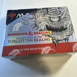MTG D&D Adventures In The Forgotten Realms Collector Booster Box English Magic 630509982721 - Image 1