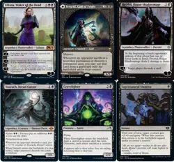 Custom Commander Deck ~ Discard & Sacrifice ~ Tergrid ~ EDH MtG - Liliana - NM - Image 1