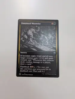 MTG - Unnatural Moonrise - Innistrad: Double Feature NM/M Condition - Image 1