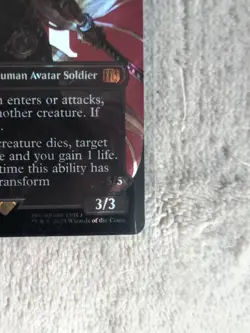 Sephiroth, Fabled SOLDIER (Borderless) (Surge Foil) Final Fantasy Foil - Image 3