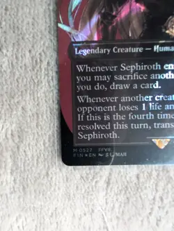 Sephiroth, Fabled SOLDIER (Borderless) (Surge Foil) Final Fantasy Foil - Image 4