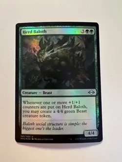 Herd Baloth - FOIL - MTG Modern Horizons 2 - NM - Image 1