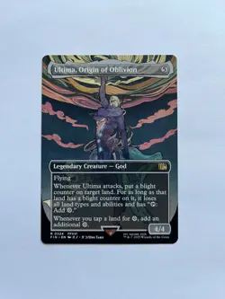 Ultima, Origin of Oblivion (Borderless) Final Fantasy Regular NM MTG - Image 1