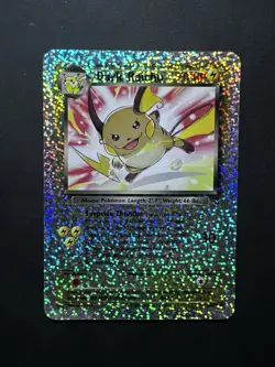 Pokemon 2002 Legendary Collection Dark Raichu Box Topper Mint/Near Mint - Image 1