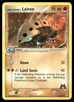 Pokemon Tcg Lairon #36 Pokemon Team Magma & Team Aqua LP - Image 1