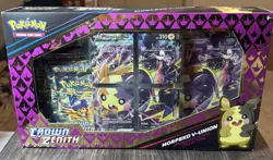 Pokemon Crown Zenith Morpeko V-Union Premium Playmat Collection - Image 1