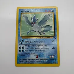 Pokemon TCG Articuno 17/62 Fossil Set Non-Holo Unlimited WOTC VTG 1999 - Image 1