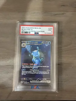 PSA 9 Blastoise EX Special Illustration Rare - 200/165 Pokemon 2023 S&V 151 - Image 1