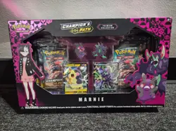 Pokemon TCG Champion's Path Premium Collection Marnie Box New Factory Sealed - Image 1
