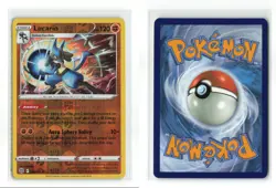 LUCARIO 079/172 BRILLANT STARS REVERSE HOLO POKEMON TCG NM-LP - Image 3