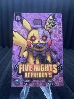 Five Nights At Freddy's #E1 - Pink Holo Box Hit Electric Pikachu Cosplay Pokemon - Image 1
