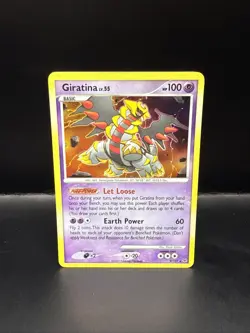 Pokemon Giratina lv.55 9/127 Holo Platinum Ultra Rare 2009 - Image 3